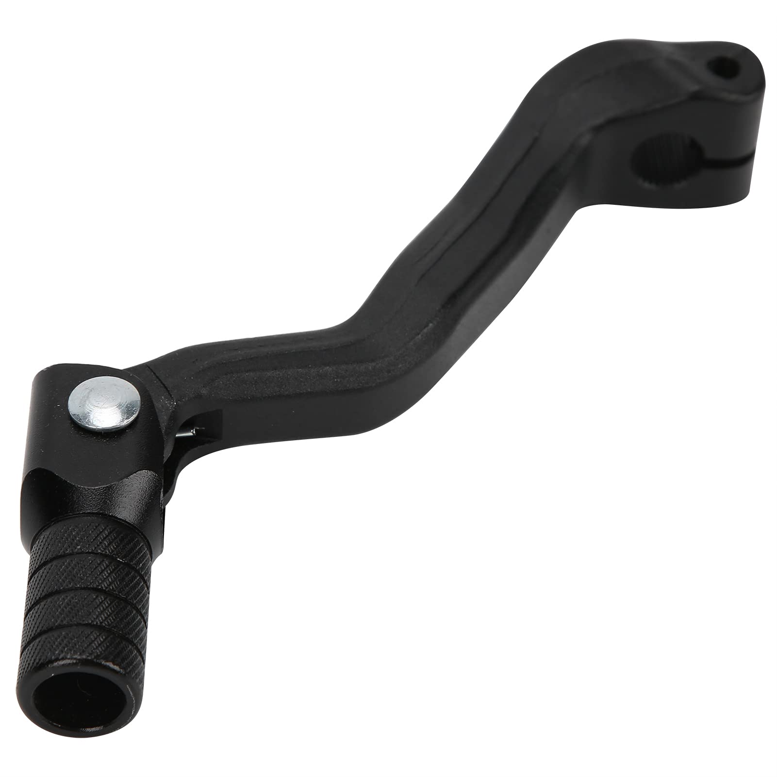 Keenso Aluminum Alloy Motorcycle Folding Gear Shift Lever - Universal Fit for CB NC 125 150 200 250 450 Dirt Pit Bikes - Durable Foot Shifter Replacement Part for Off-Road & Street Riding