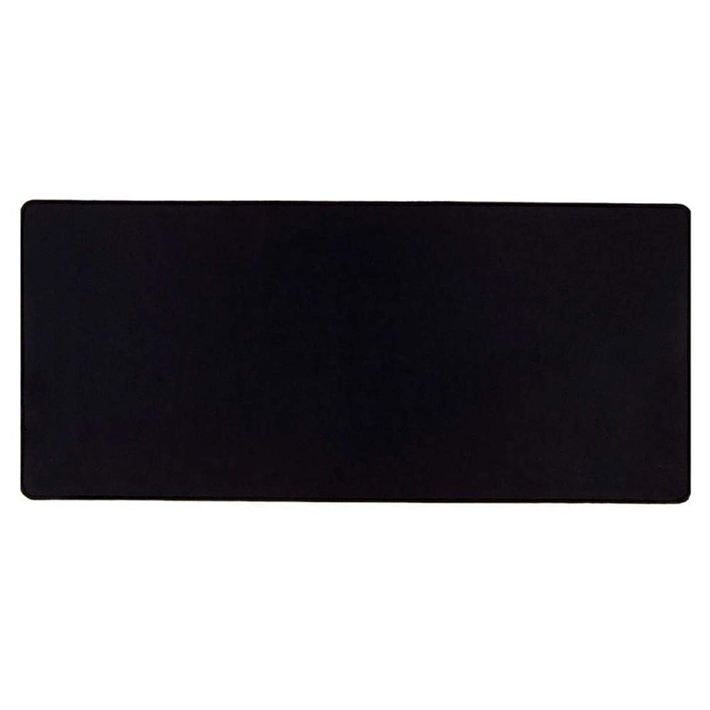Large Extended Gaming Mouse Pad - Non-Slip Rubber Base, Stitched Edge, 90x40cm Black - Perfect for PC, Laptop, Notebook, Office & Home Gaming Setup
