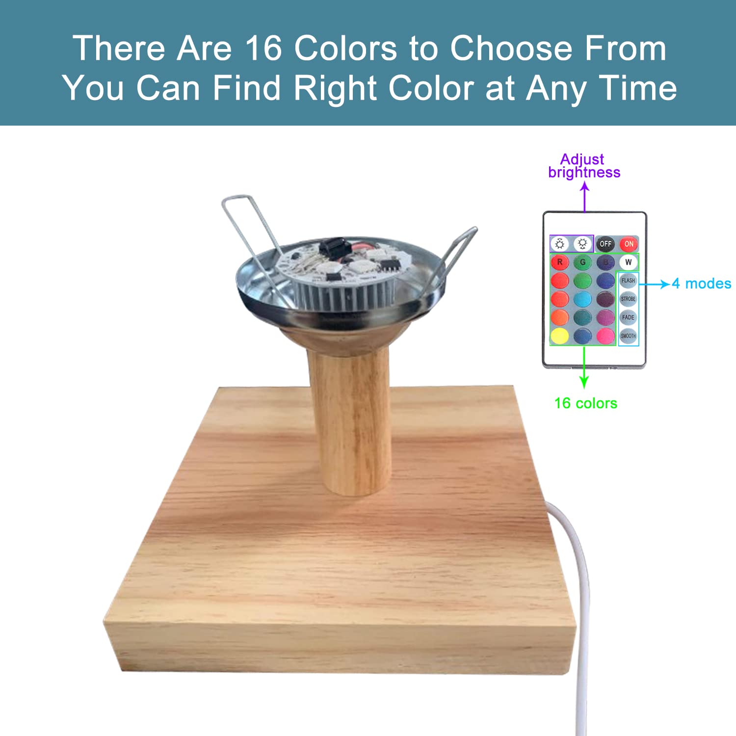 **Hand-Painted Construction Machine Kids Bedside Lamp - Minimalist Wood Base with Rectangular Fabric Shade, Nightstand Lamp for Bedroom, Living Room & Nursery - Perfect for Reading, Decor & Kids' Room Lighting**