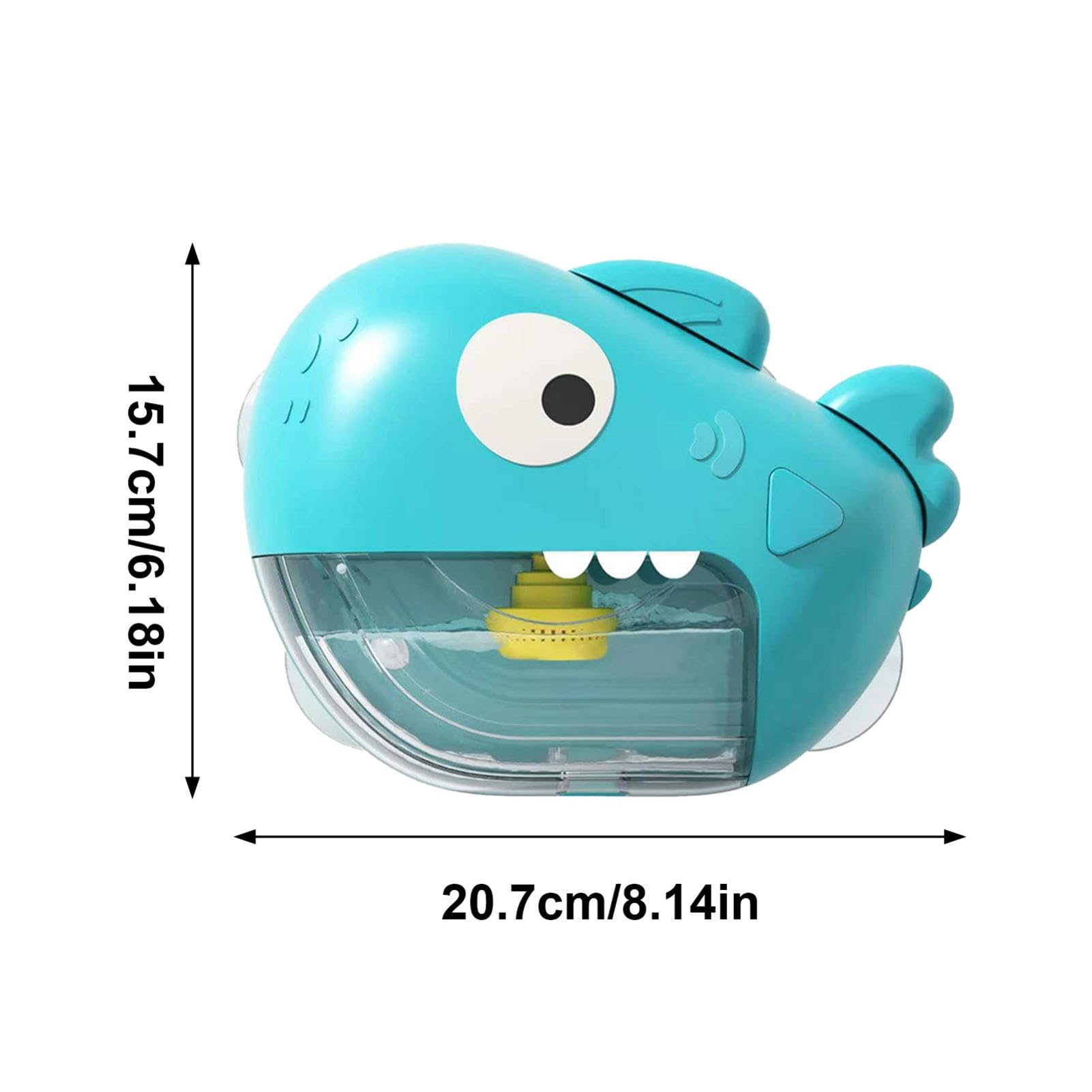 Shark & Dinosaur Bubble Bath Machine for Kids - Cartoon Bathtub Bubble Maker with Music, Fun Bath Toys for Toddlers Ages 3-5 | Perfect for Bath Time Play & Sensory Development