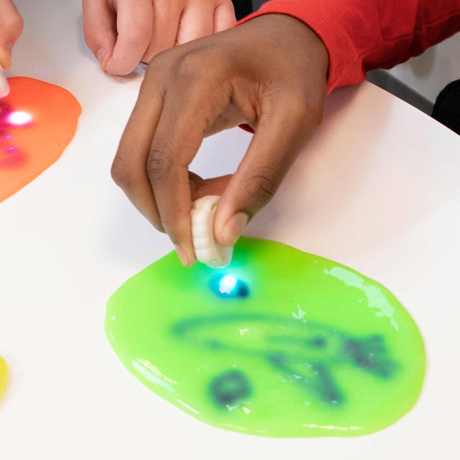 Crazy Aaron's Thinking Putty 4-Pack - Ghostwriters Invisible Ink, Sensory Fidget Toys for Stress Relief & Creativity - Perfect for Office, School & Home Use