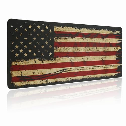 USA Flag-Large-Black