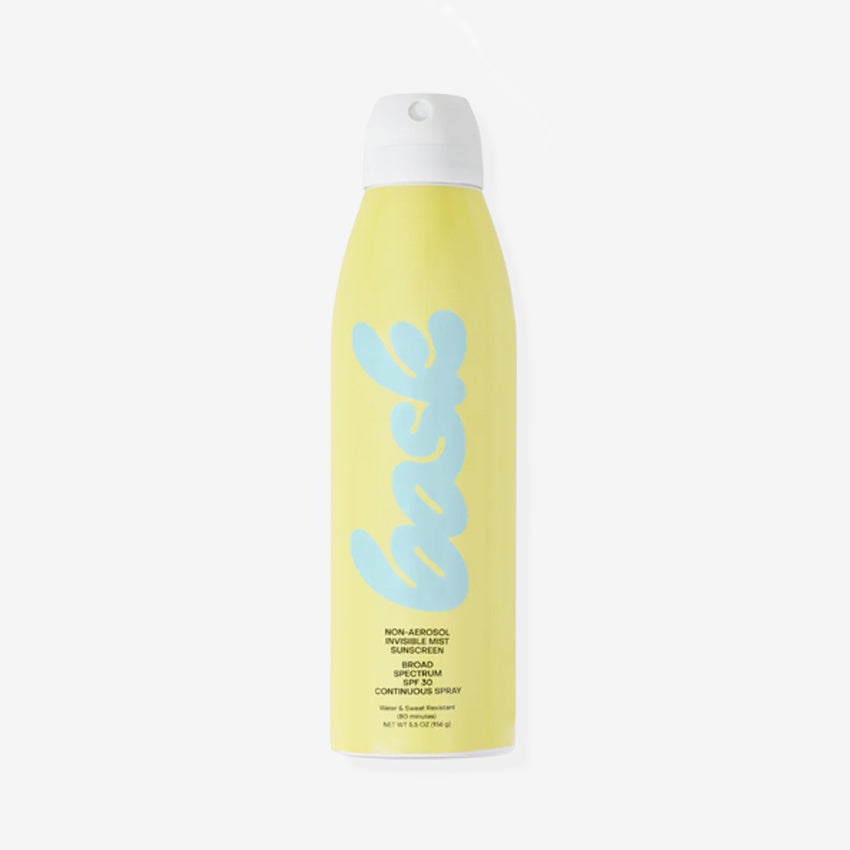 Bask SPF 30 Sunscreen Spray - Non-Aerosol, Broad Spectrum UVA/UVB Protection, Water Resistant for 80 Minutes - Perfect for Beach, Pool & Outdoor Activities