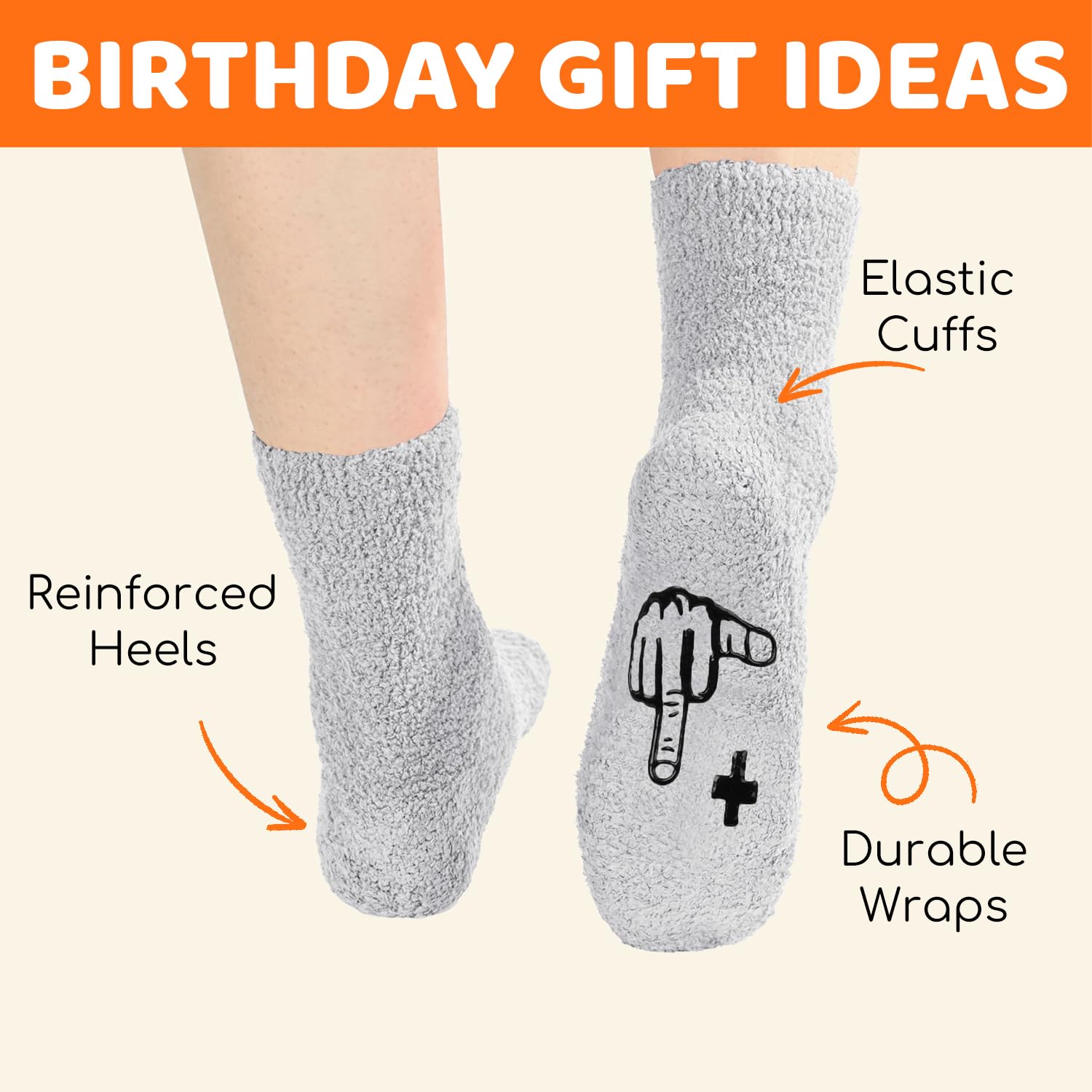 HappyPop Funny Birthday Socks for Men - Cool 40th & 30s Birthday Gift Ideas for Him - Perfect for Parties, Gag Gifts & Special Occasions