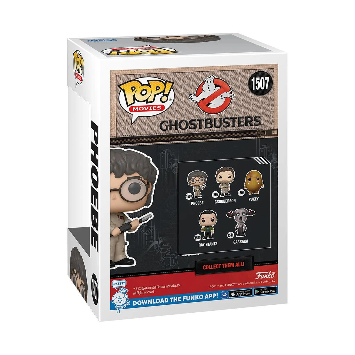 Ghostbusters: Frozen Empire Phoebe Funko Pop! Vinyl Figure #1507 - Collectible Movie Merchandise for Fans & Gift Idea