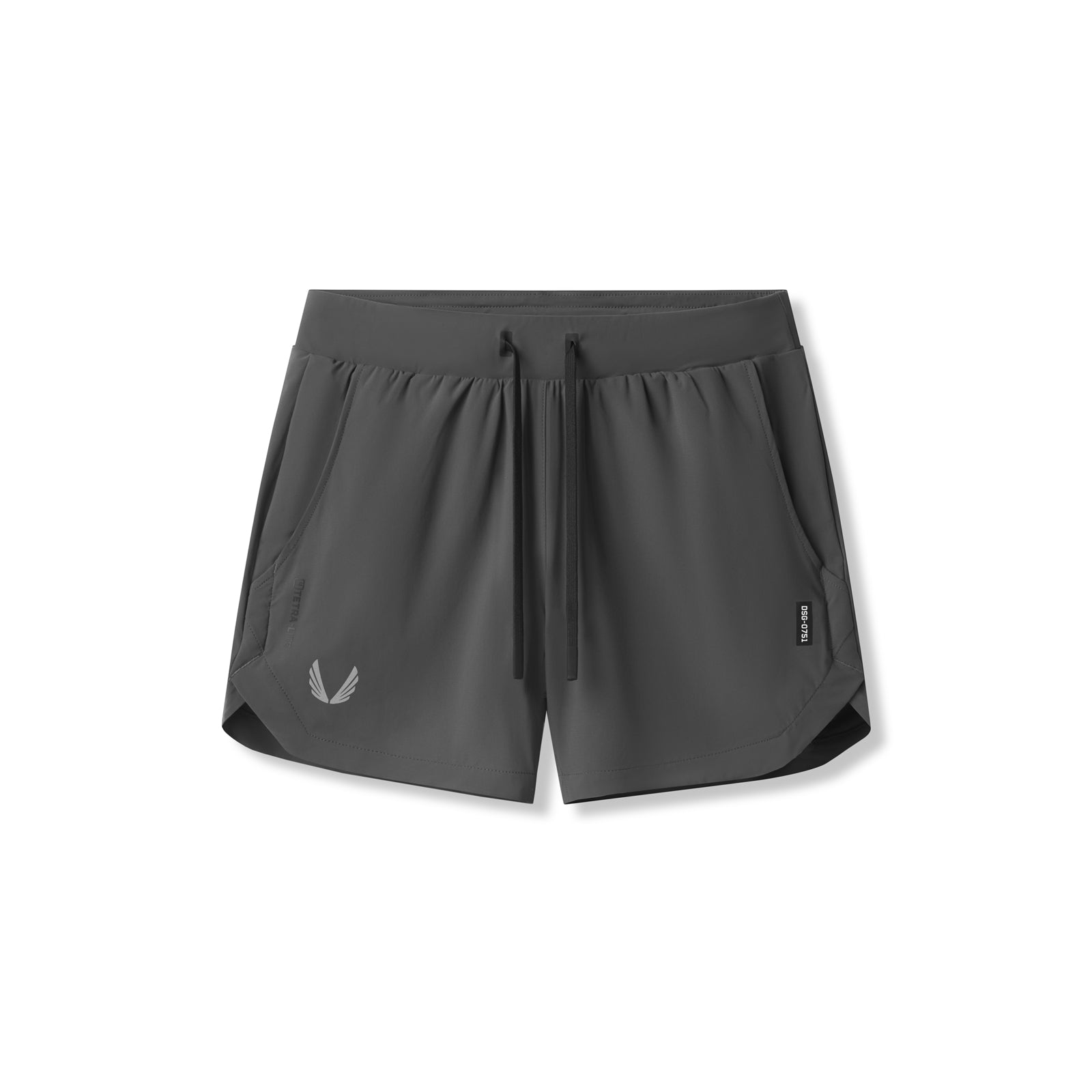 Tetra Lite® 5 Linerless Short - Space Grey Wings - Comfortable Briefs for Men & Women - Perfect for Gym, Yoga, Running and Daily Wear