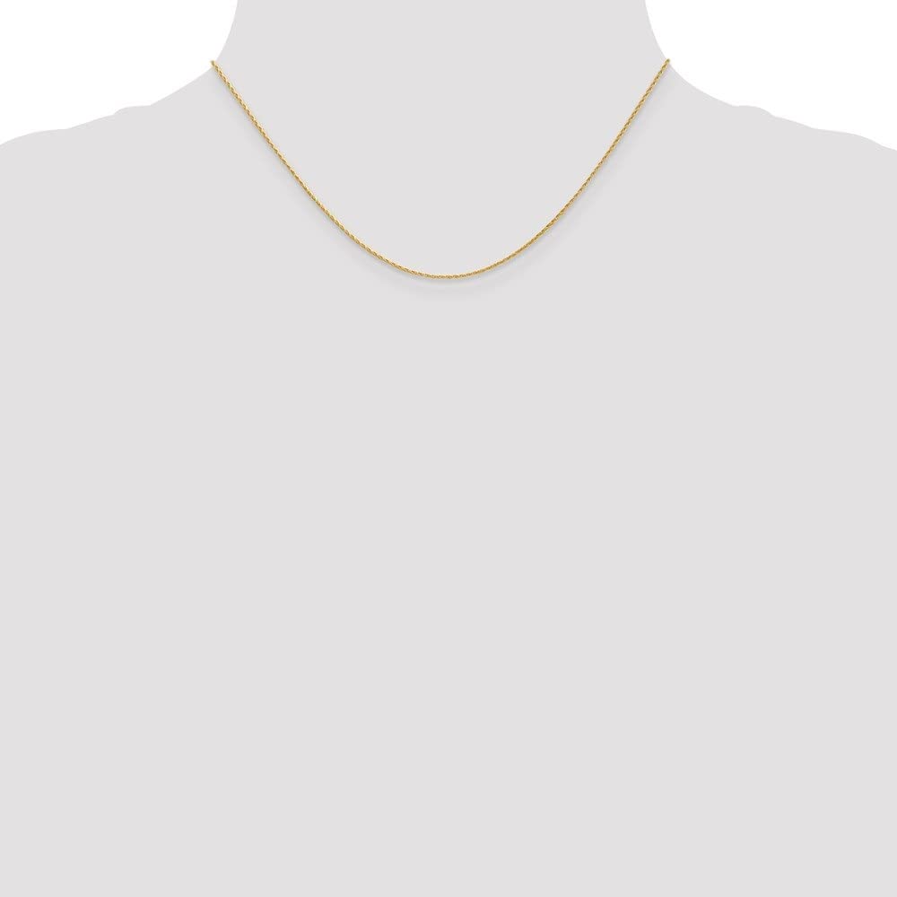 14K Yellow Gold 1.00mm Parisian Wheat Chain Necklace for Men & Women - Diamond2Deal | Elegant Everyday Wear, Gift for Anniversary & Special Occasions