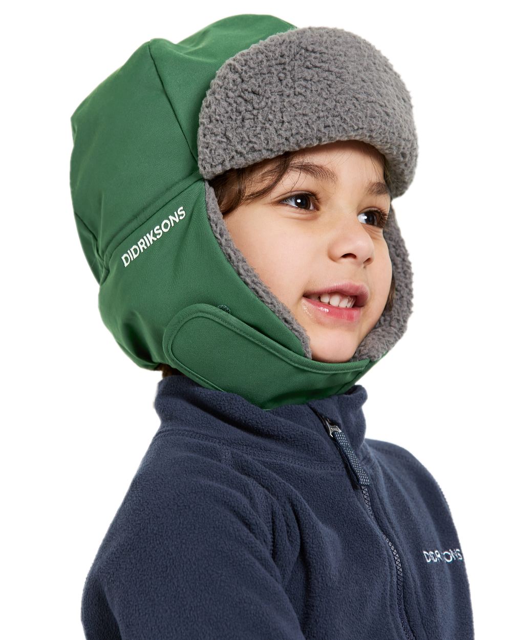 Didriksons Biggles Kids Winter Cap - Waterproof & Windproof Beanie for Boys & Girls - Perfect for Snow Play, Skiing & Outdoor Adventures
