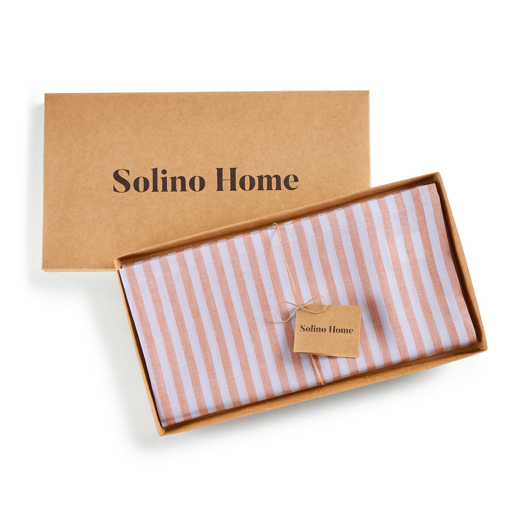 Amalfi Stripe Table Runner - Elegant Dining Decor for Weddings, Parties & Holiday Tablescapes