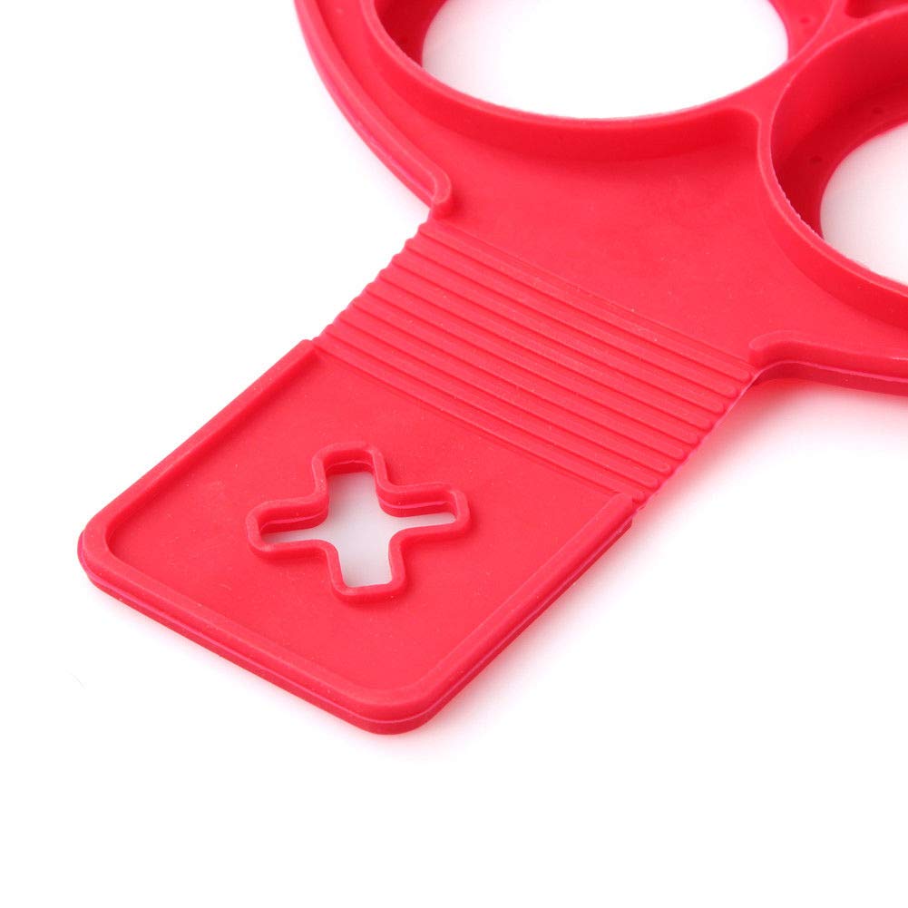 Nonstick Pancake & Egg Mold Maker - Cheese Egg Cooker Pan with Flip Ring for Perfect Breakfast Sandwiches & Omelets - Ideal for Home, Restaurants & Camping Cooking