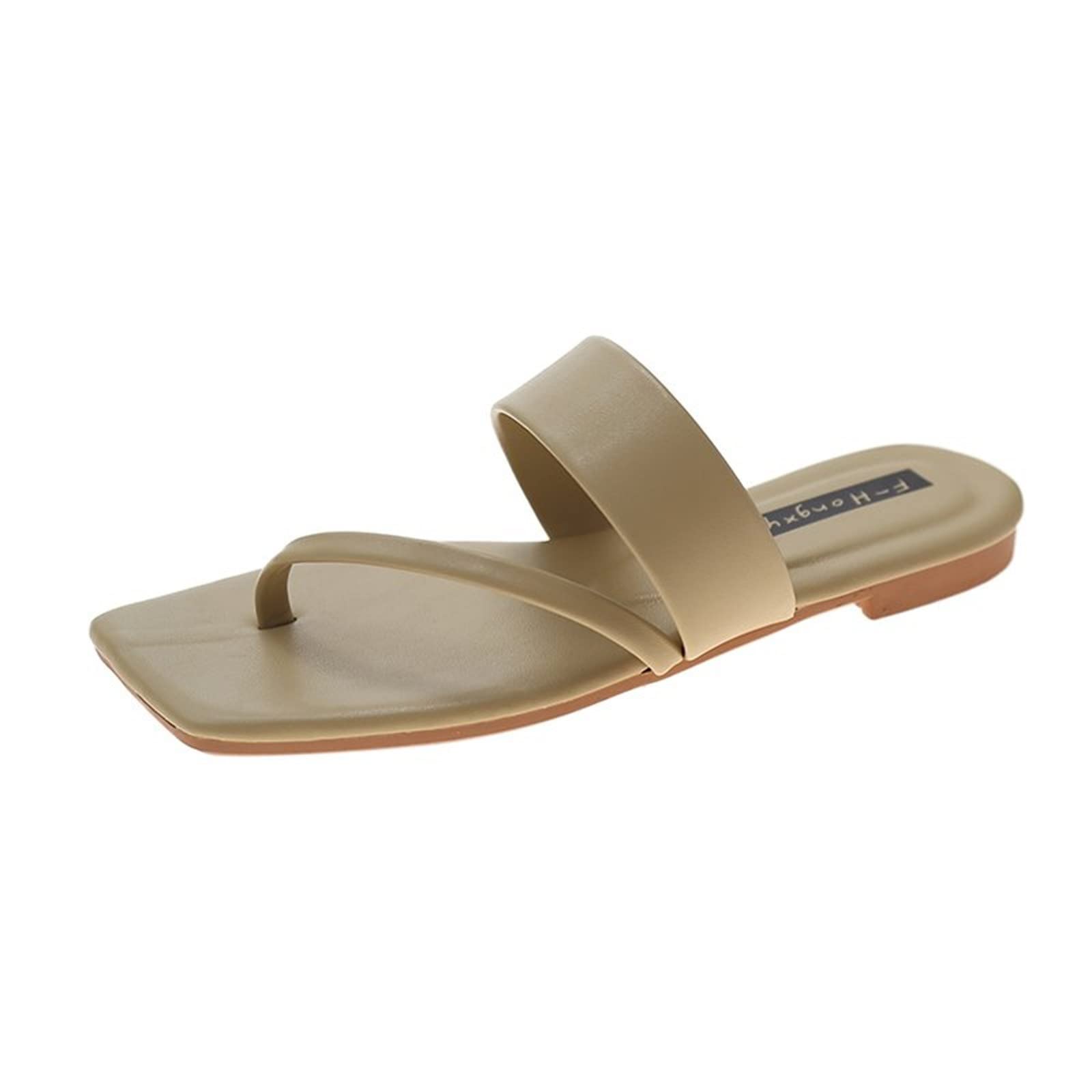 Women's Comfortable Wedge Sandals - Summer Fashion Flat Shoes in Candy Colors for Beach, Vacation & Casual Outings