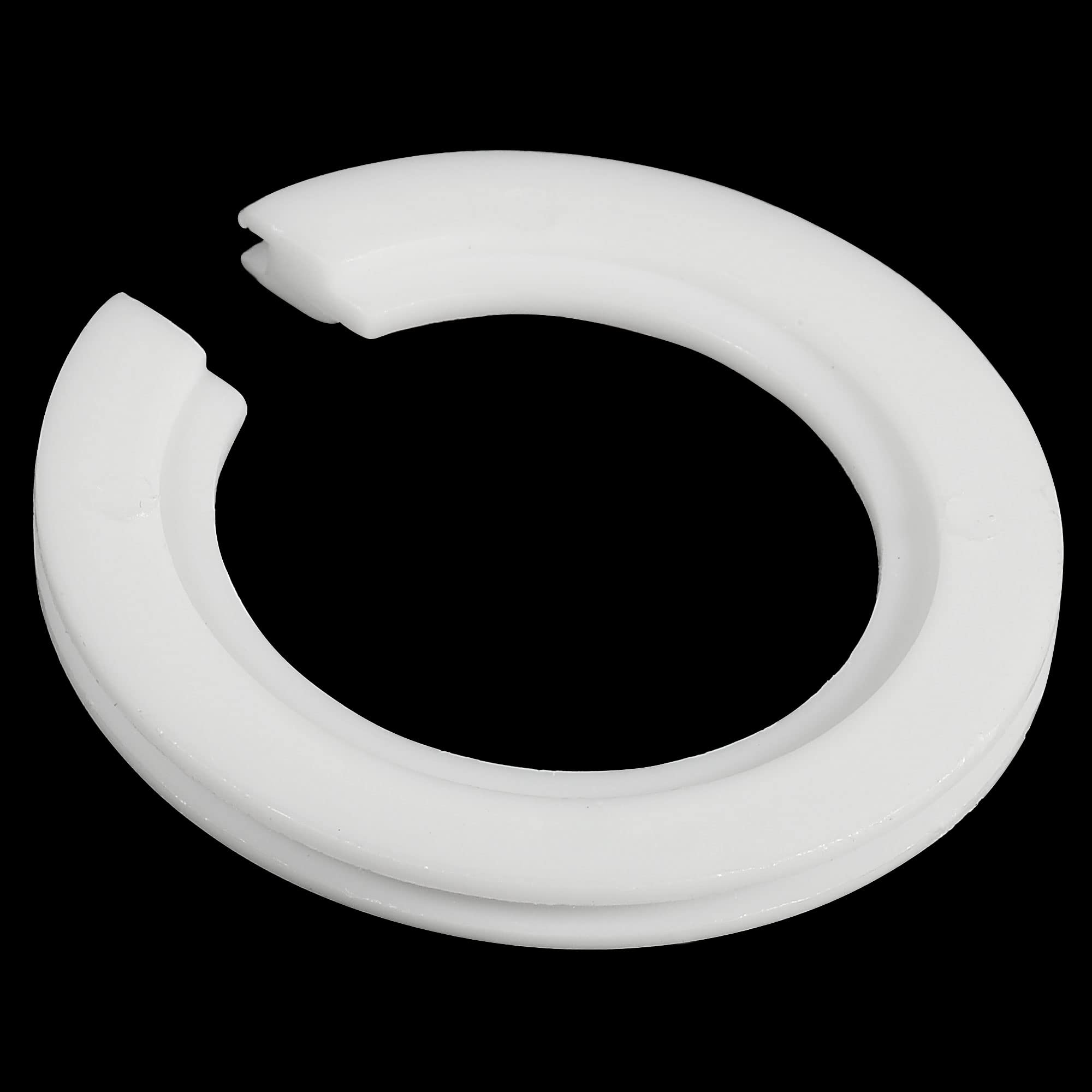 E27 to E14 Lamp Shade Reducer Ring - 5 Pack for Light Fixtures - White