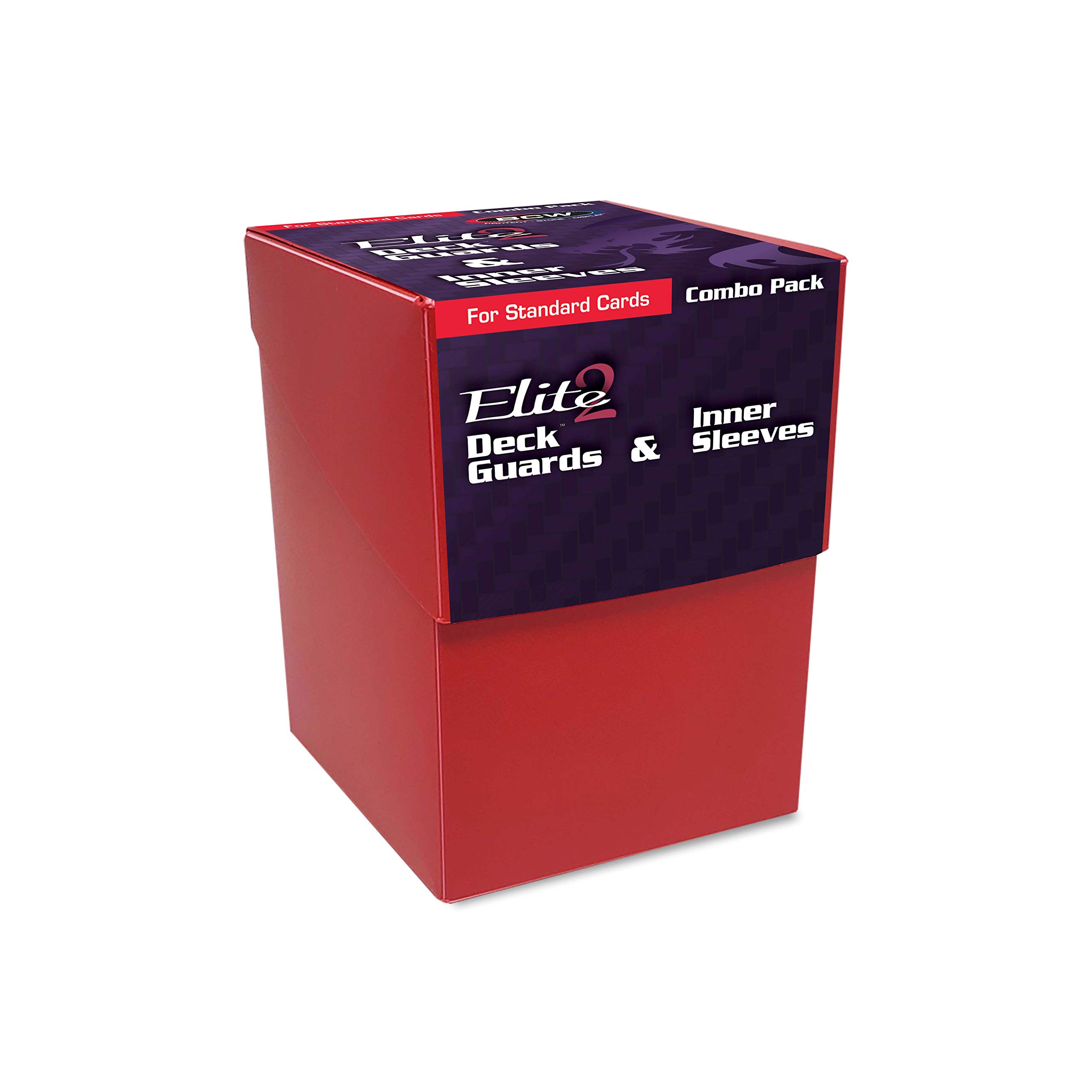 BCW Combo Pack - 100 Elite2 Deck Guards & 100 Inner Sleeves for 2.5