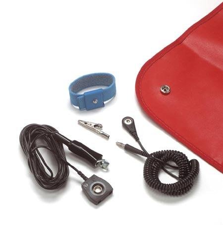 Pomona Electronics 6088 Anti-Static Wrist Strap with Ground Cord - ESD Protection for Electronics, Computer Repair & PCB Work - Prevent Static Damage to Sensitive Components