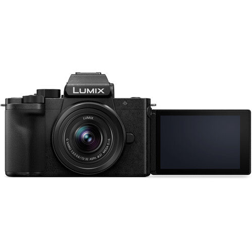 Panasonic LUMIX G100 4K Mirrorless Camera with 12-32mm F3.5-5.6 Lens - Vlogging, Travel & Photography for Content Creators