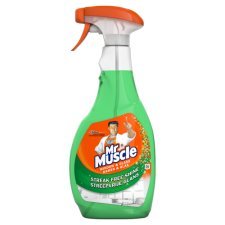 Mr Muscle Window and Glass Cleaner 500ml - Streak-Free Cleaning for Windows, Mirrors, and Glass Surfaces - Perfect for Home, Office, and Car Cleaning