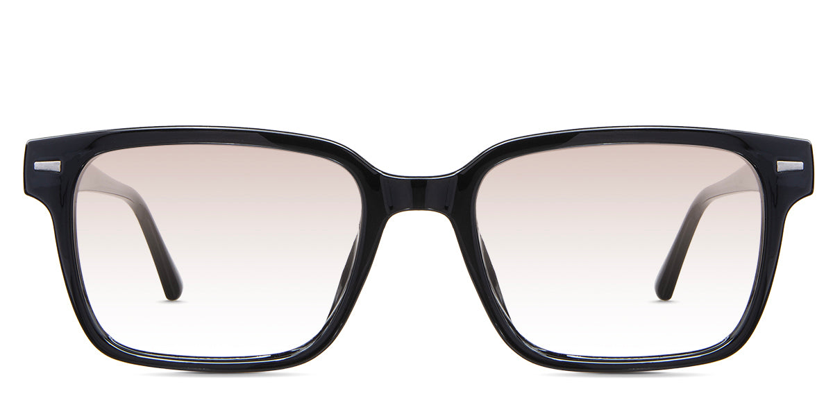 Saul Men's Prescription Tinted Glasses - Stylish UV Protection Eyewear for Driving, Reading & Outdoor Activities