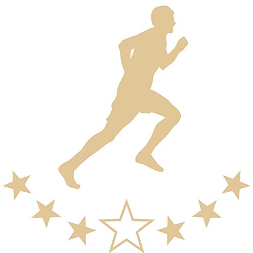 Custom Engraved Running Trophy Plaque for Men - Personalized Male Runner Award - Prime Quality Racing Gift for Marathon, 5K & Triathlon Winners - Perfect for Sports Awards Ceremonies & Achievement Recognition