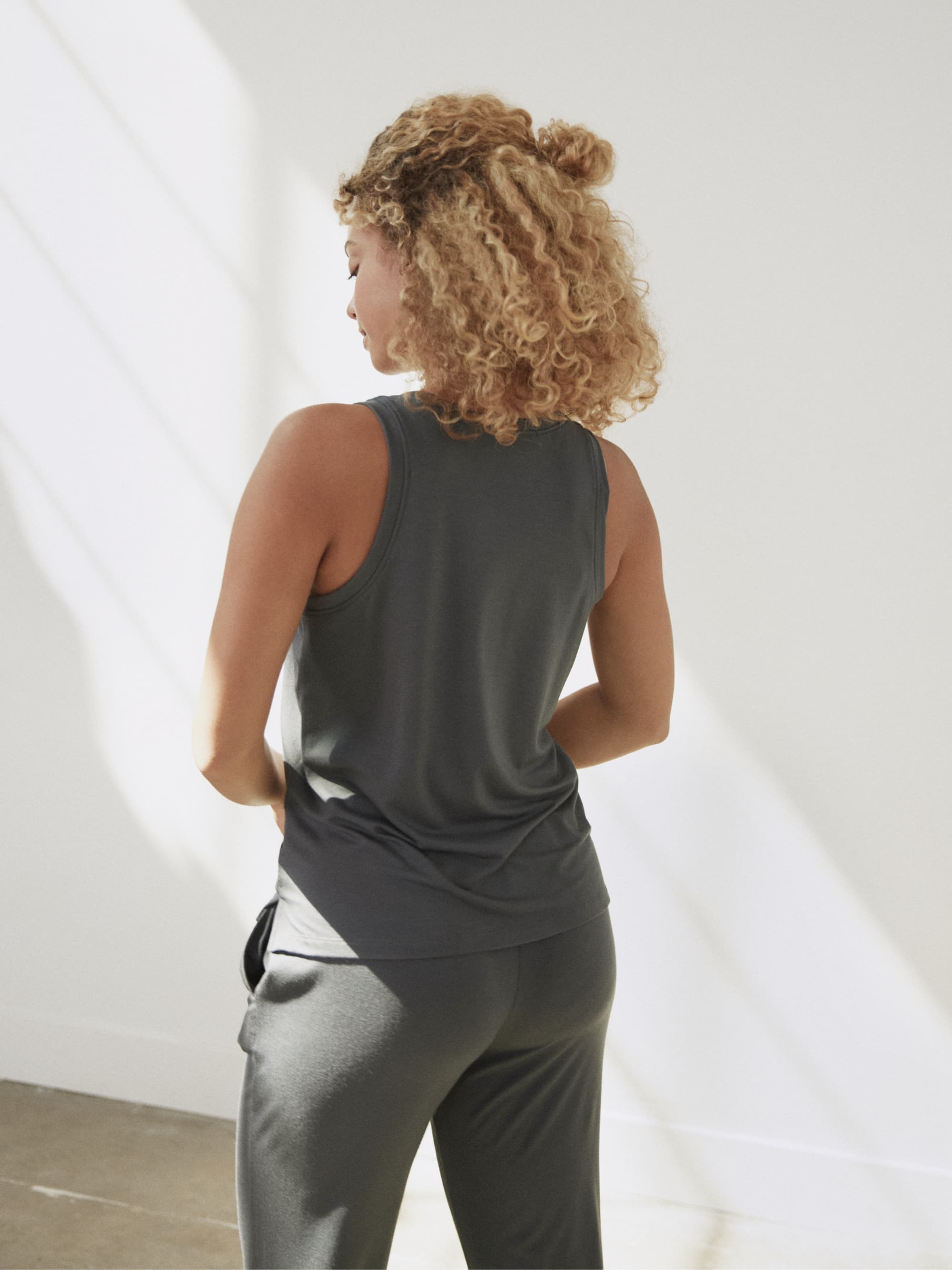 Soft & Breathable Modal Pajama Tank Top for Women - Comfortable Sleepwear for Nightwear, Lounge & Relaxation at Home
