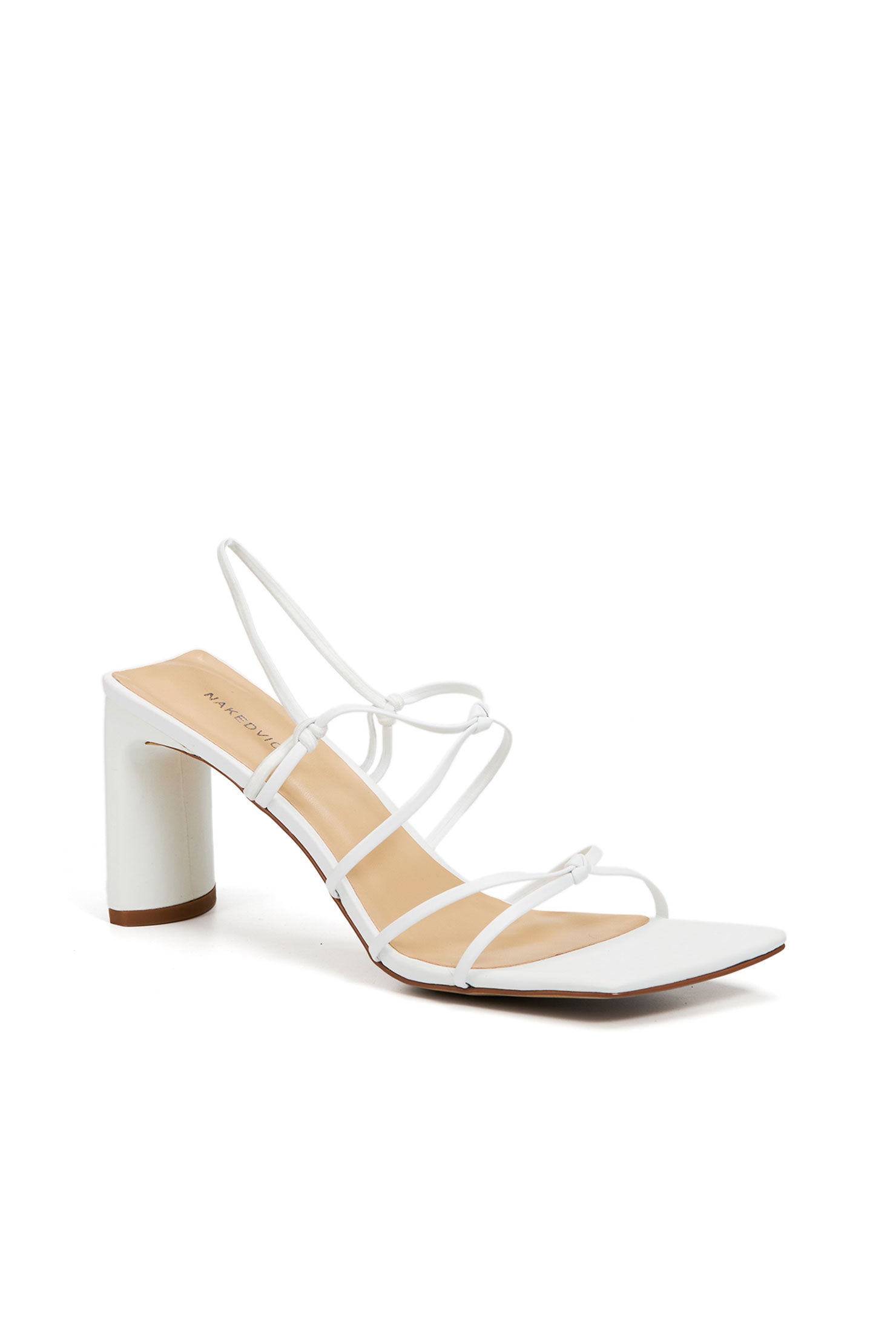 Jas Heel White - Comfortable & Stylish Women's Heels for Work, Parties & Special Occasions | Perfect for Office, Weddings & Evening Events