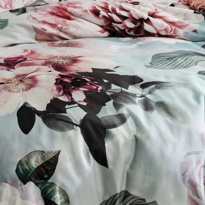 Julieta Arctic Quilt Cover Set - Premium Cotton Bedding by Linen House - Soft & Breathable Duvet Cover for Cozy Winter Nights - Perfect for Master Bedroom, Guest Room & Vacation Homes