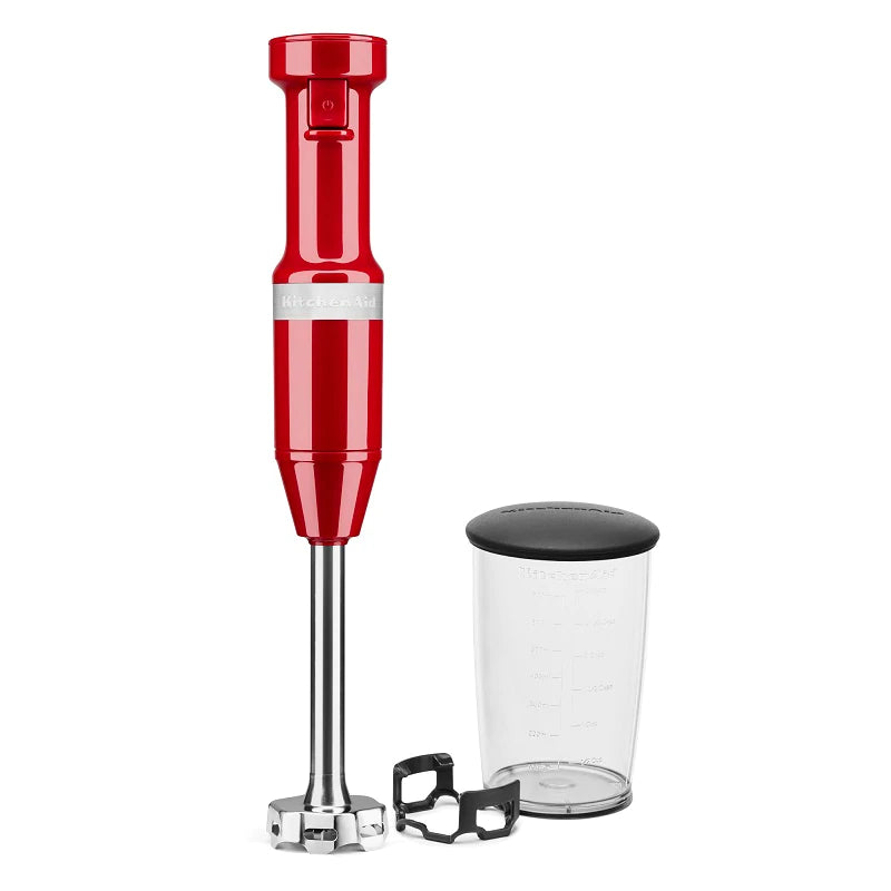 Premium Variable Speed Hand Blender - 5-Speed Immersion Blender with Stainless Steel Blades - Perfect for Smoothies, Soups, Sauces & Baby Food - KHBV53
