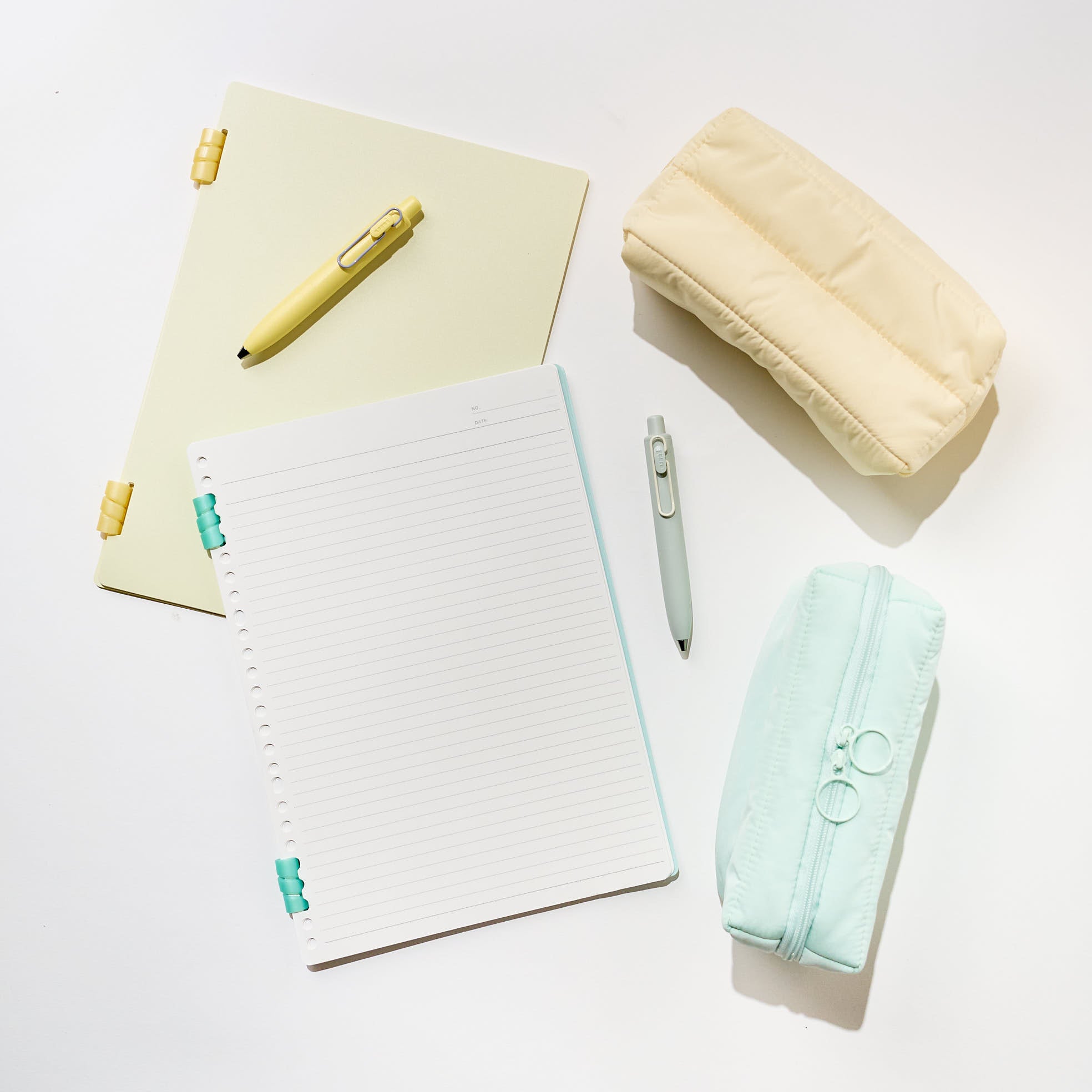 Cool Mint Stationery Set - 12-Piece Writing & Office Supplies Kit with Notebook, Pens, Sticky Notes | Perfect for School, Office & Gift Giving