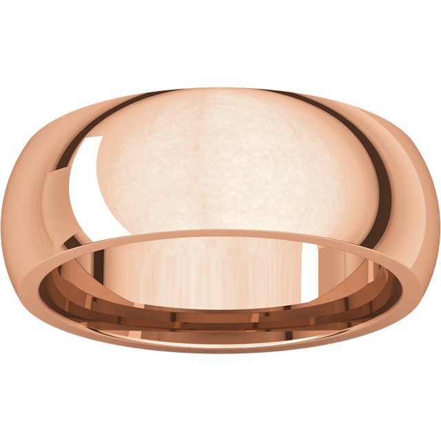 14K Gold 7mm Comfort Fit Wedding Band for Women - Elegant & Durable Ring for Engagement, Anniversary, and Everyday Wear