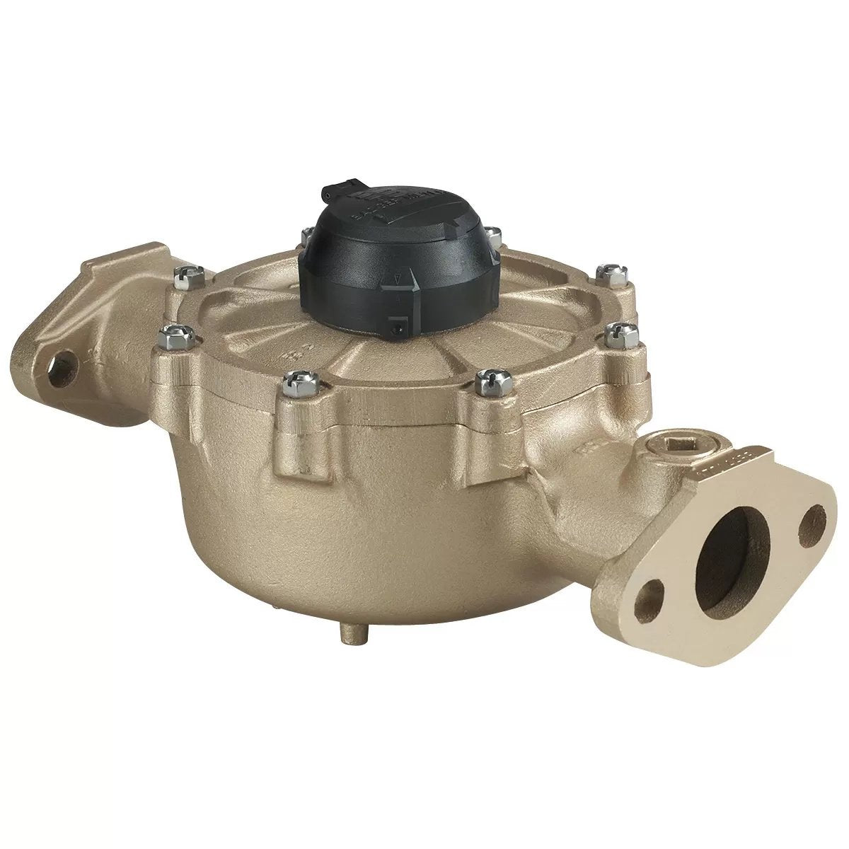 Badger® Bronze Water Meter with Digital Pulser - Accurate Water Flow Measurement for Residential & Commercial Use - Perfect for Plumbing, Irrigation, and Utility Monitoring