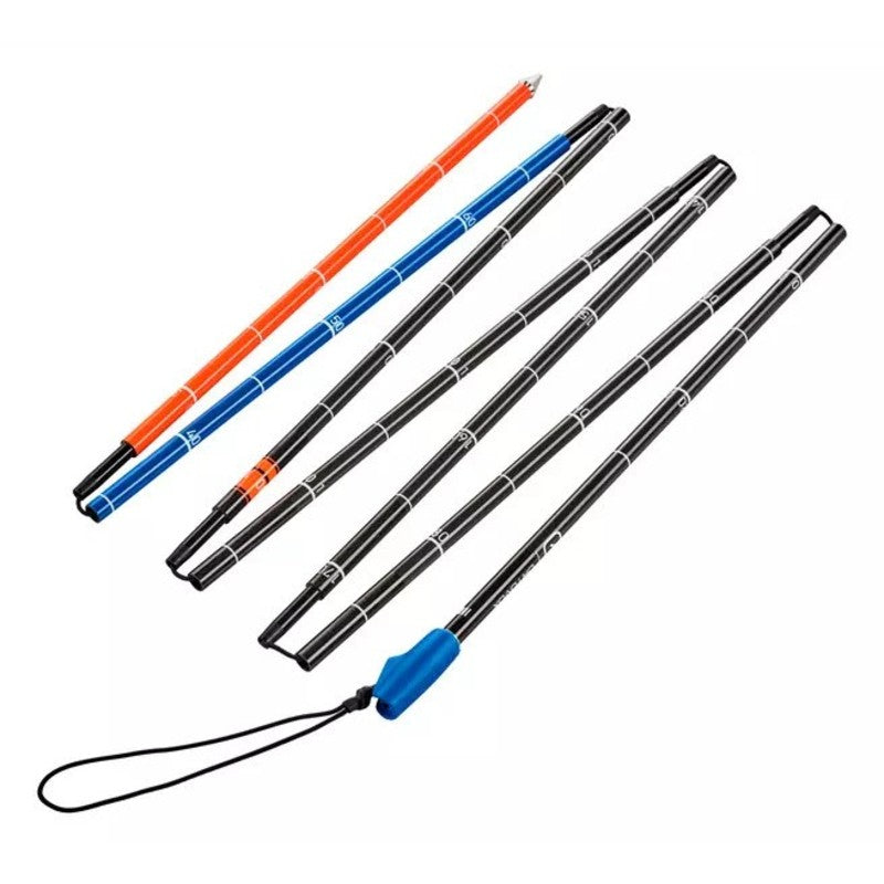 Ortovox CARBON 240 SUPERLIGHT - Ultralight Carbon Fiber Trekking Poles for Hiking, Backpacking & Mountaineering - Durable & Adjustable for Outdoor Adventures