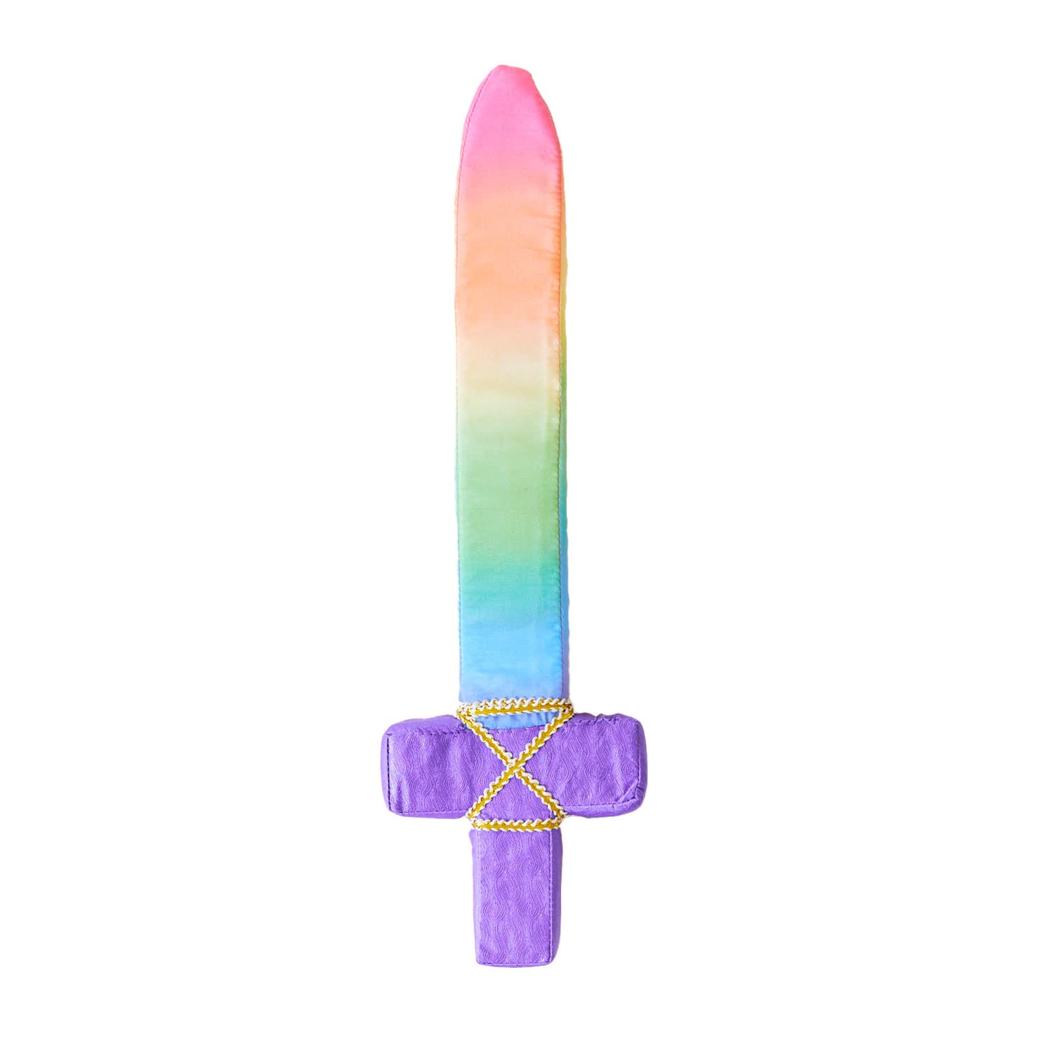 Sarah's Silks Rainbow Foam Sword - Safe Soft Play Sword for Kids | Waldorf & Montessori Inspired Educational Toy | Perfect for Imaginative Play, Role-Playing Games & Outdoor Activities