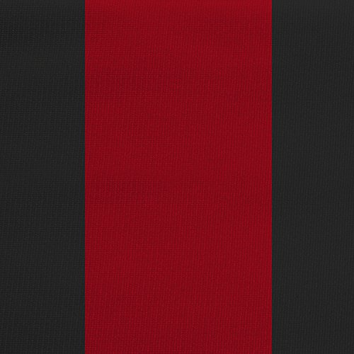 Red with Black Sides