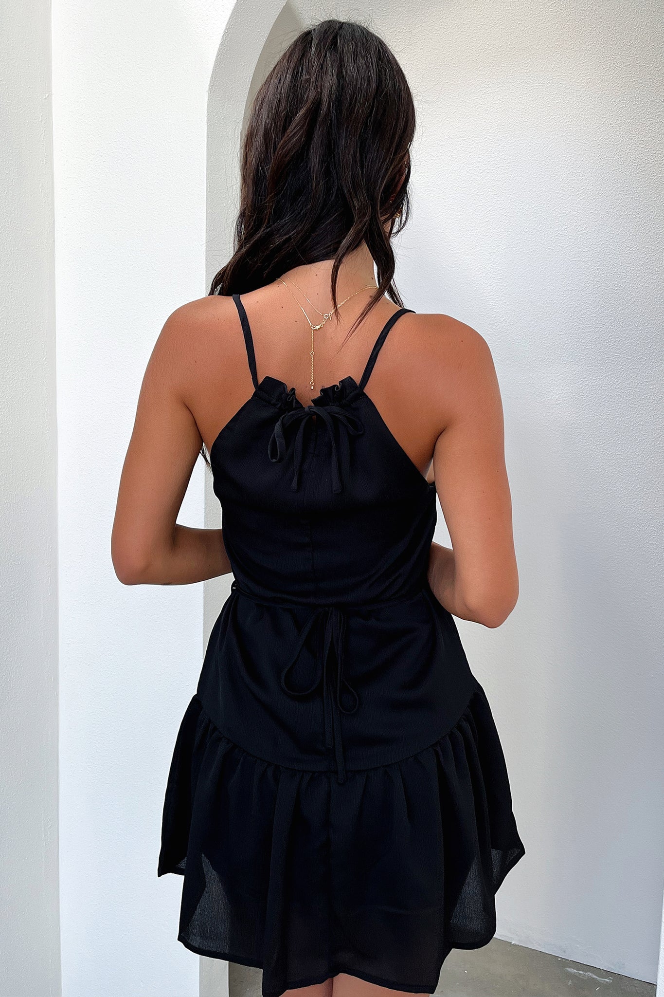 Lyra Dress - Elegant Black Women's Dress for Casual & Evening Wear | Perfect for Parties, Dates & Special Occasions
