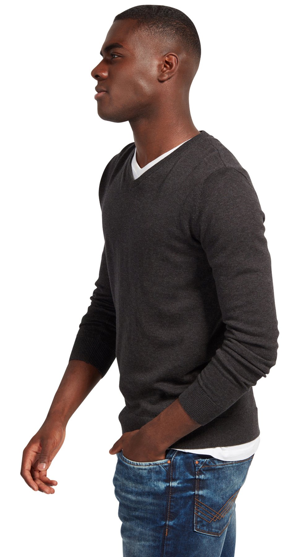 TOM TAILOR Men's Basic Sweater - Casual Knit Pullover for Everyday Wear & Layering | Perfect for Office, Outings & Cold Weather