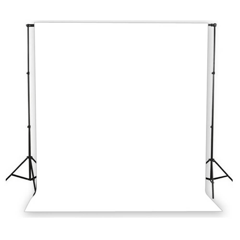3x6m Large White Background with Aluminium Light Stand Kit - Professional Photography Backdrop for Studio, YouTube Videos & Product Shoots