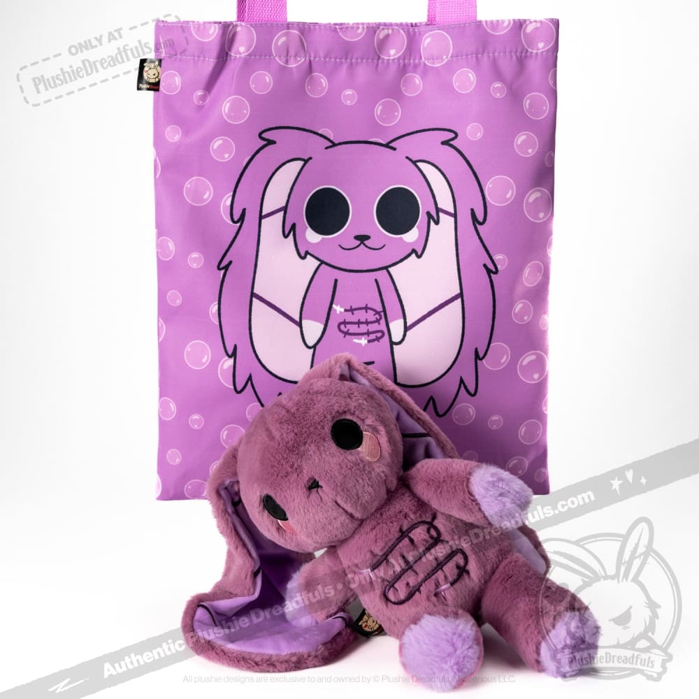 Plushie Dreadfuls Ulcerative Colitis Rabbit - Soft Stuffed Animal Toy for IBD Awareness, Comfort & Support | Perfect Gift for Patients, Caregivers & Medical Professionals