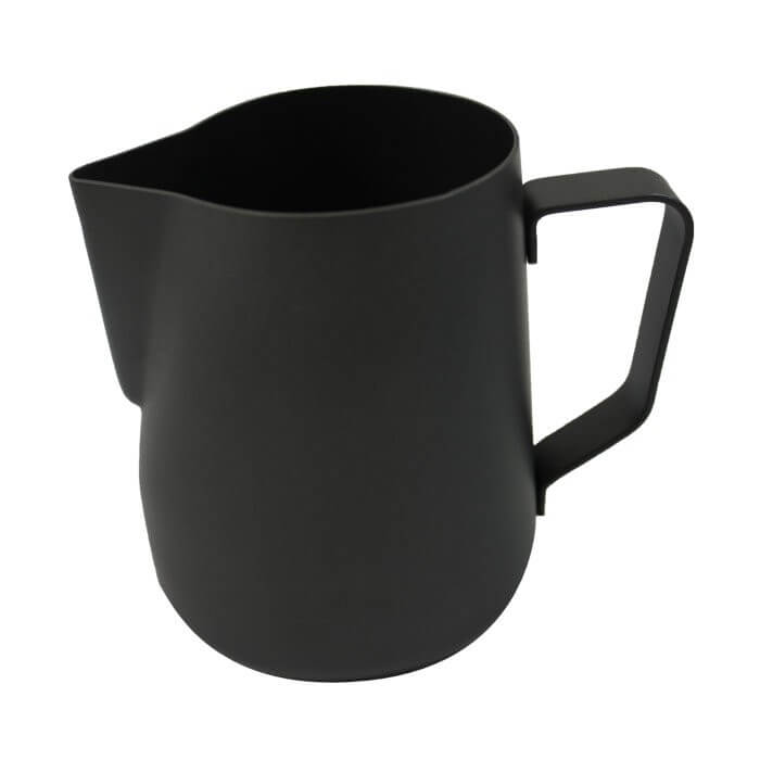 Rhinowares Stealth Milk Jug - Premium Coffee Pour Over Kettle for Baristas & Home Brewing - Perfect for Pour Over Coffee, Tea, and Specialty Drinks at Home or Cafe