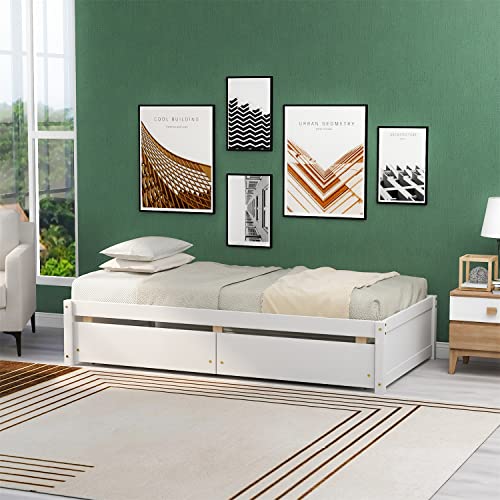 White With Drawers