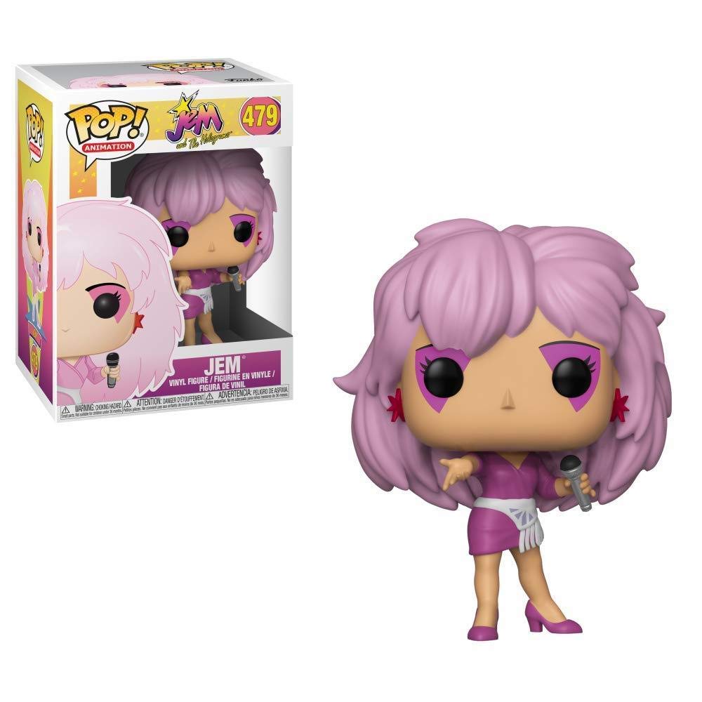 Funko POP! Animation: Jem and The Holograms - Jem Collectible Vinyl Figure | Perfect for Display, Gifts & Pop Culture Fans