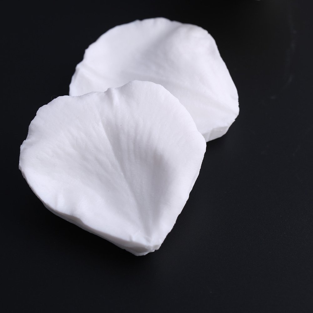 3D Rose Petals Silicone Mold for Fondant, Chocolate, Baking, Cookies & Soap Decorating - Perfect for Cake Decor, DIY Crafts & Wedding Desserts