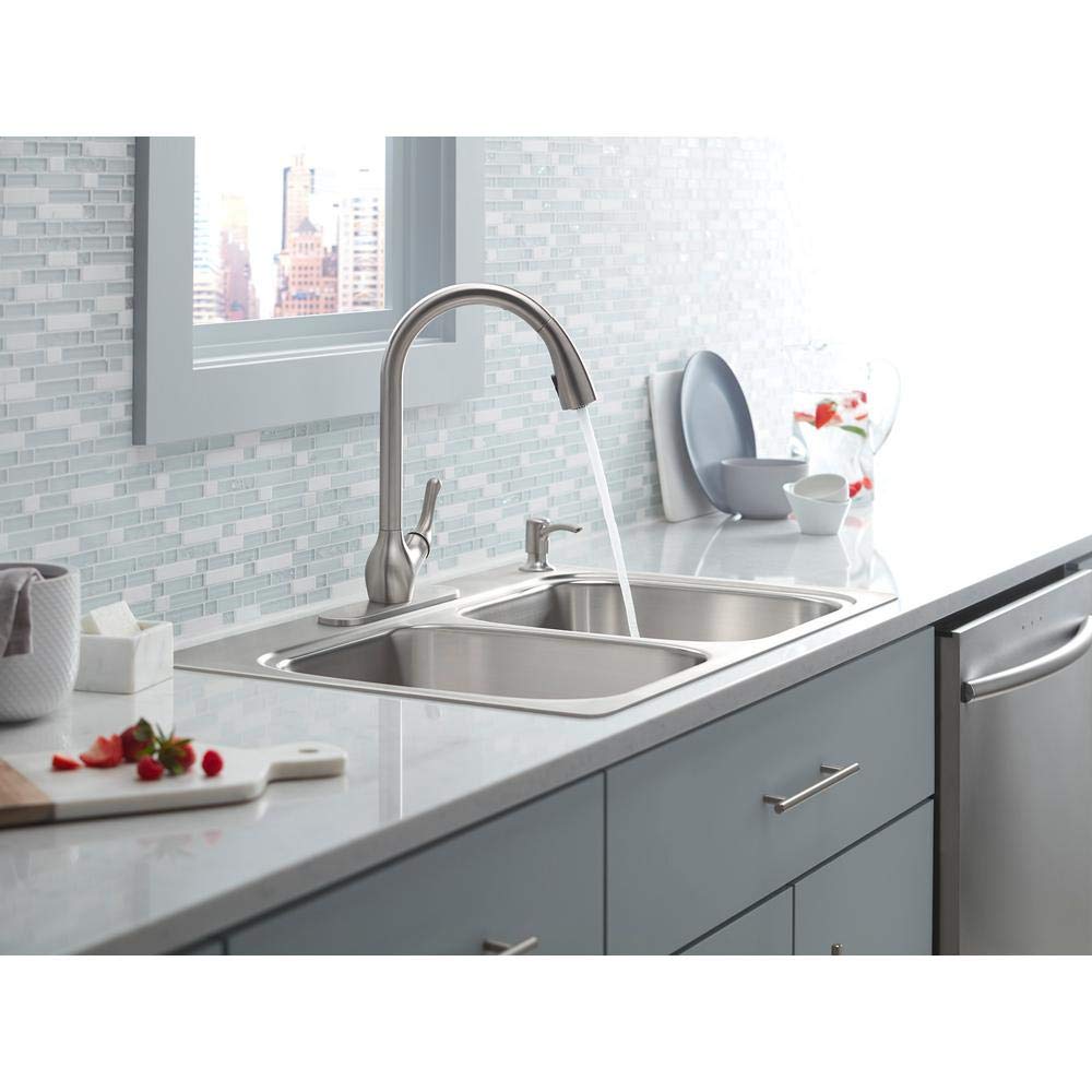 BAROSSA® Touchless Kitchen Faucet - Motion Sensor Hands-Free Water Dispenser for Modern Home, Perfect for Cooking, Washing Dishes & Hygiene