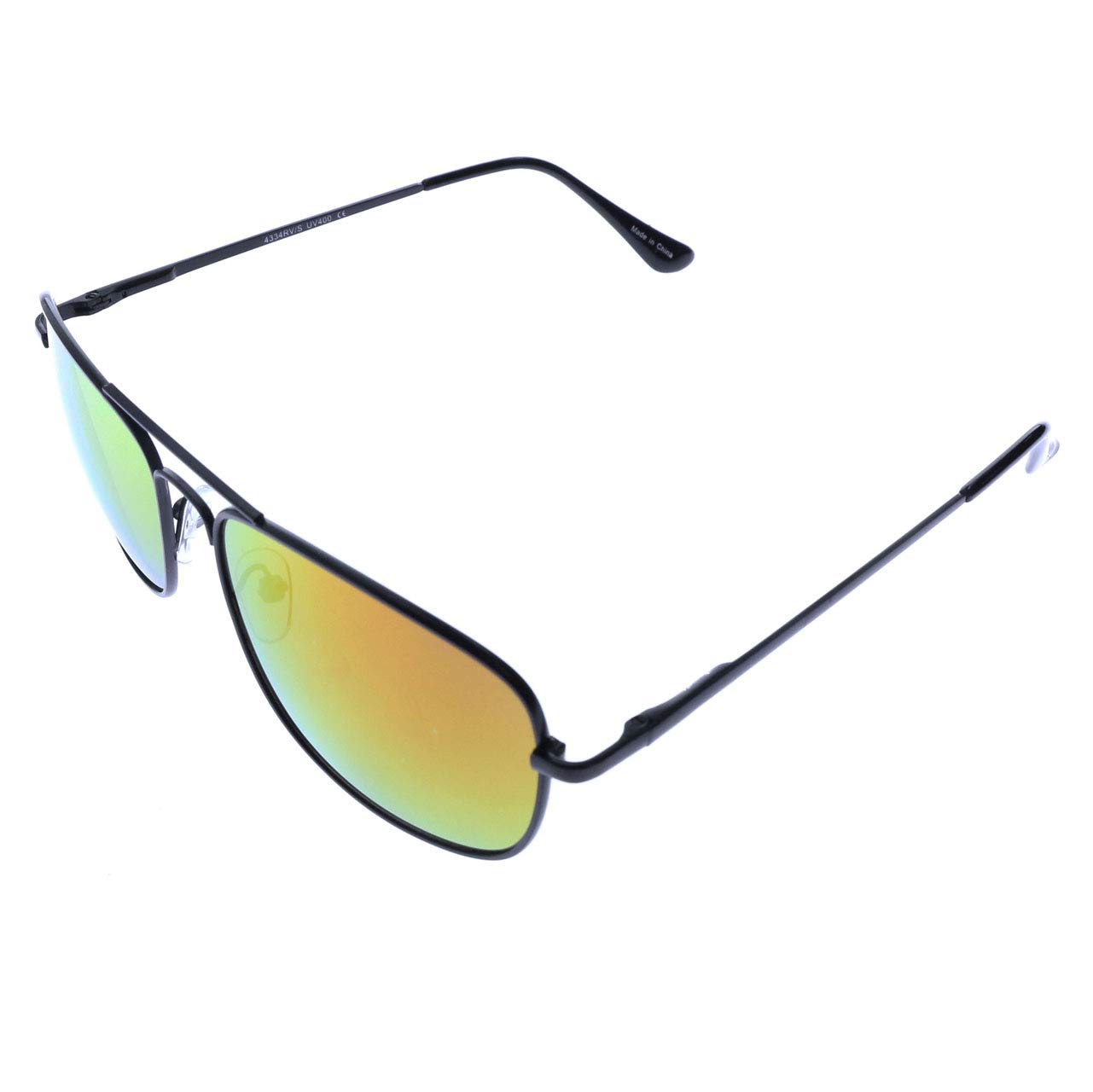 Mi Amore Aviator Sunglasses for Women - Black/Purple Gradient Lens UV Protection - Perfect for Driving, Beach & Outdoor Fashion Accessories