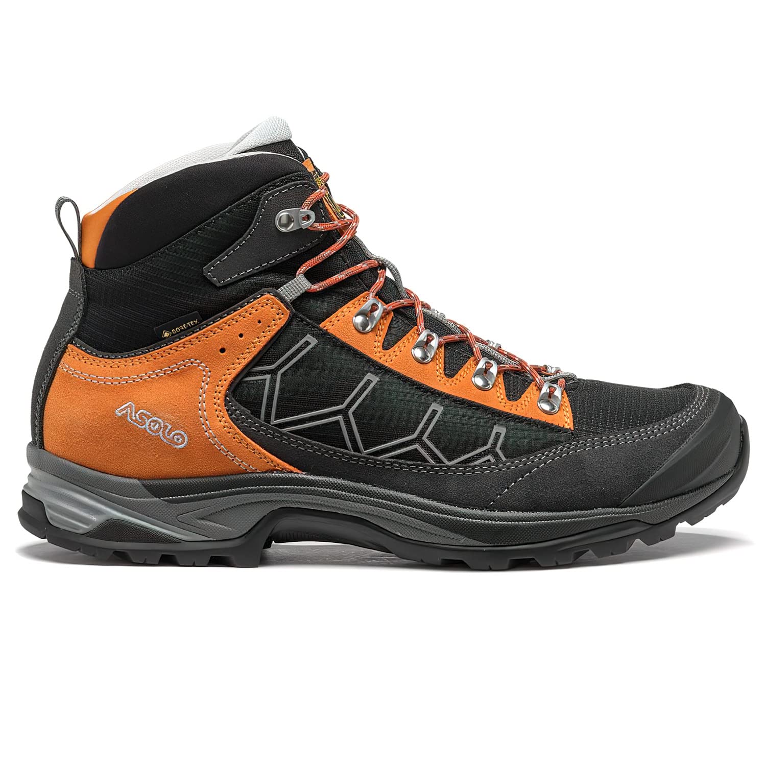 ASOLO Men's Falcon GV Hiking Boots - Waterproof Leather Trekking Shoes for Outdoor Adventures, Backpacking & Mountain Climbing