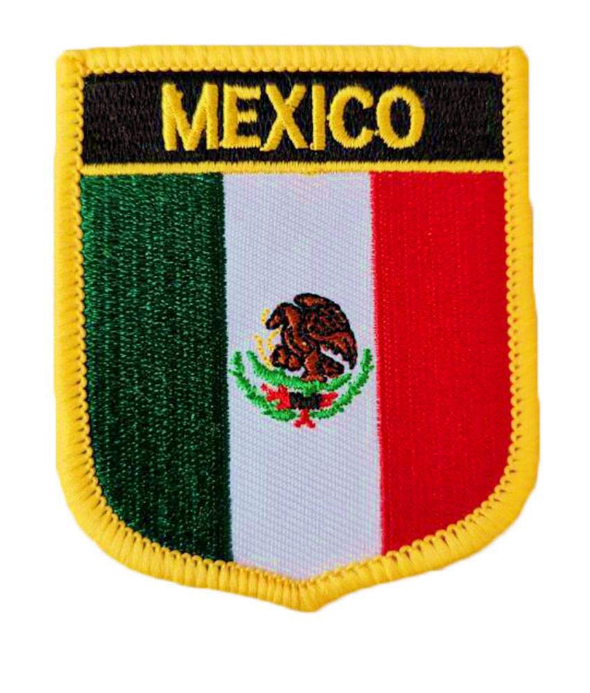 Tactical Patches for Mexico - Iron On & Sew On Military Morale Badges - Perfect for Vests, Backpacks, and Uniforms