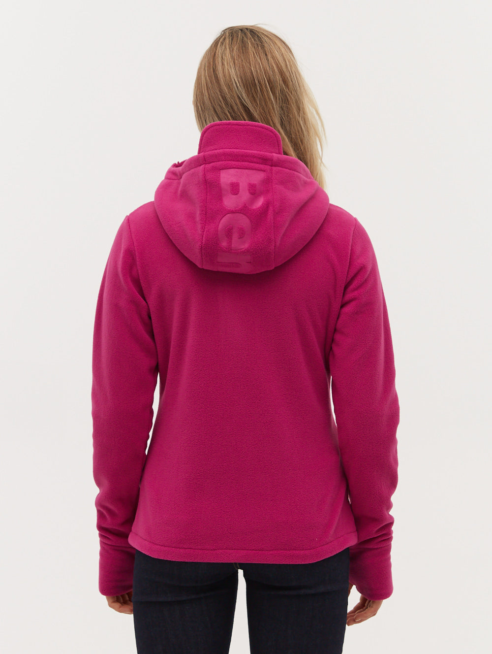 Ninja Microfleece Asymmetric Zip Up Jacket - Lightweight Warm Winter Coat for Men & Women - Perfect for Hiking, Running & Outdoor Activities