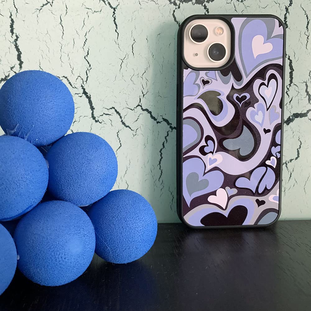 Aesthetic Purple Heart iPhone 11 Pro Case - Cute Protective Phone Cover for Women | Perfect for Daily Use, Travel & Gift Giving