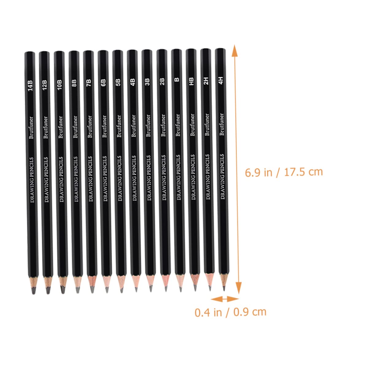 Operitacx 56-Piece Professional Sketch Pencil Set for Artists - Graphite Drawing Pencils for Sketching, Shading & Art Projects - Perfect for Beginners & Professionals (Wooden Case) - Ideal for Studio, Classroom & Home Art Use