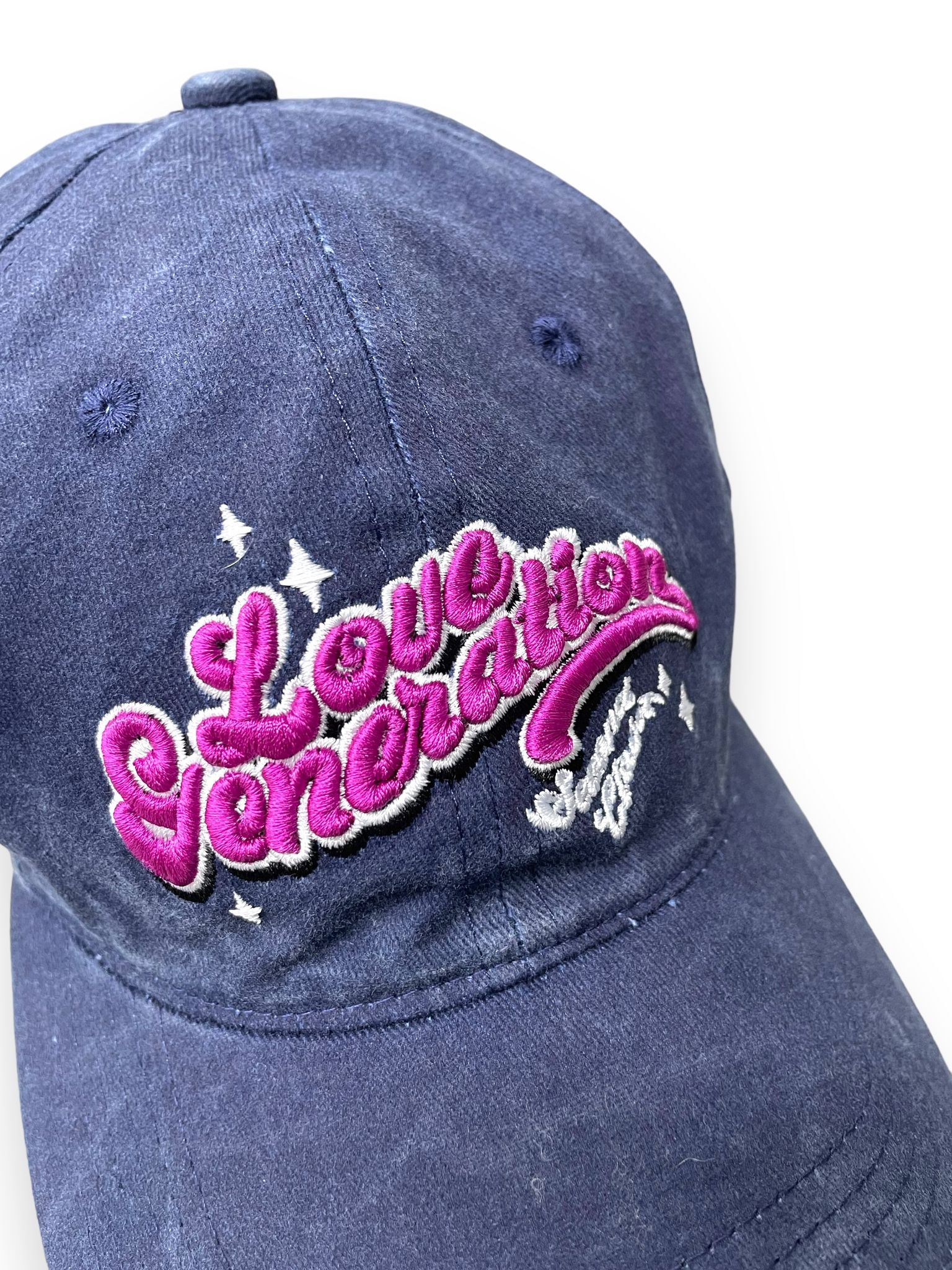 2ND CLOSET LOVE GENERATIONCAP Navy Blue - Stylish Baseball Cap for Men & Women - Perfect for Outdoor Activities, Sports, and Casual Wear