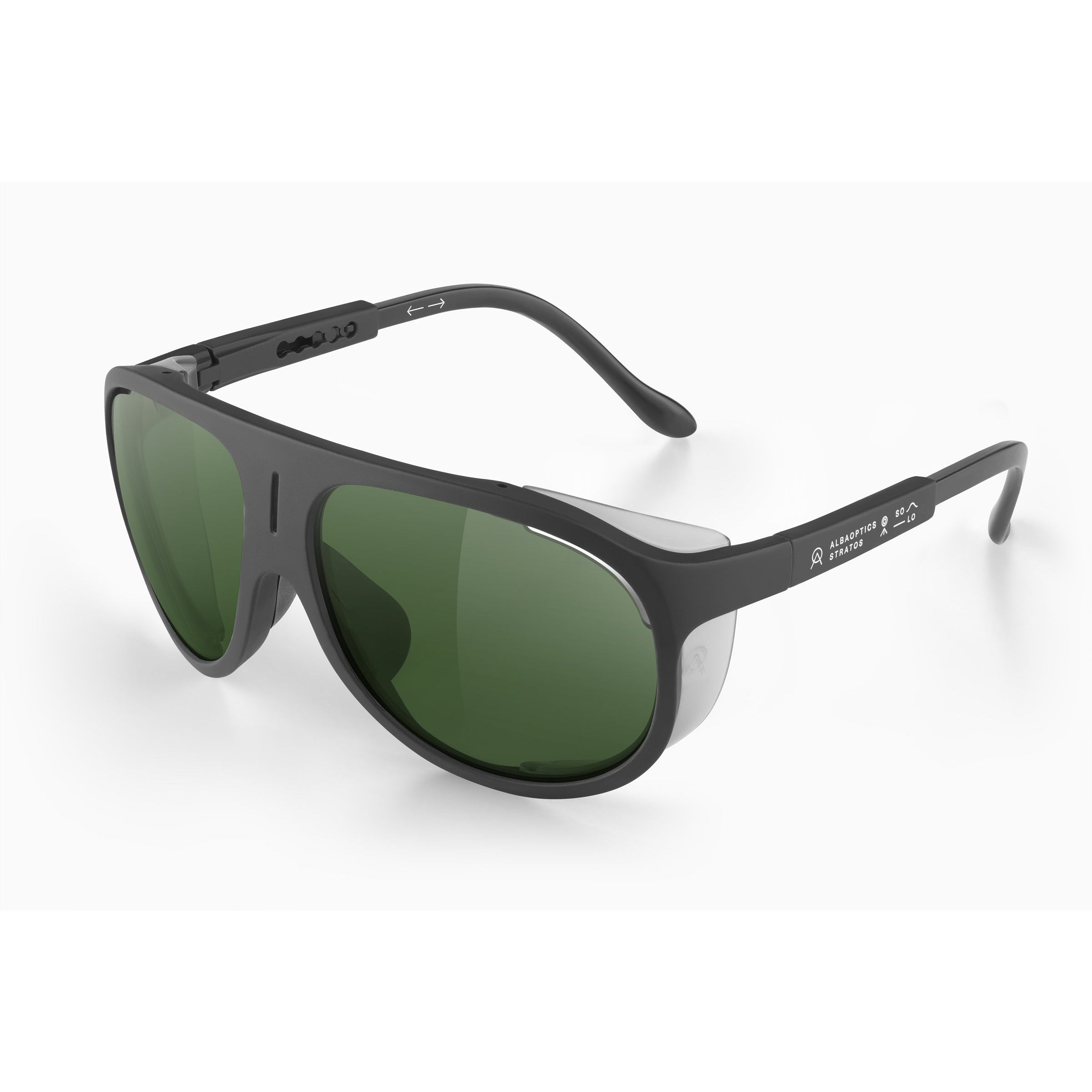 SOLO Black or White Photochromatic Lens - Premium Sunglasses for Outdoor Sports, Cycling & Driving - UV Protection & Anti-Glare