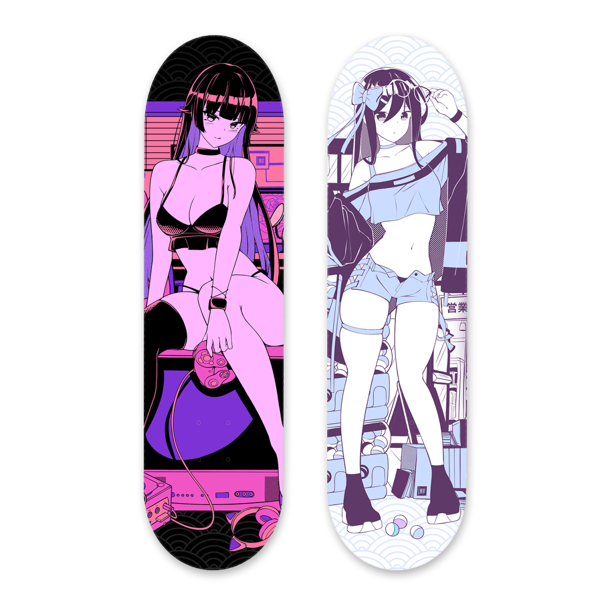 HOT GIRL SUMMER OC Skateboard Deck - Premium 8.25